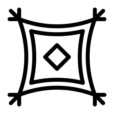 Elbise. Web simgesi basit illüstrasyon