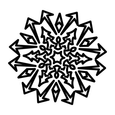 soyut geometrik desen, vektör illüstrasyonu