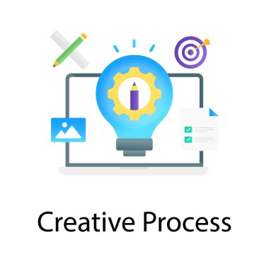 düz tasarım konsepti, silo simgesinin vektör illüstrasyonu