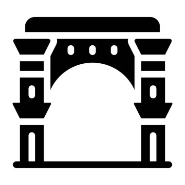 Basit biçim izole edilmiş arkaplan oluşturma simgesi