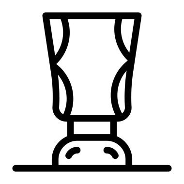 Trophy Düz Vektör Simgesi