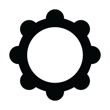 Teçhizat Web simgesi basit illüstrasyon