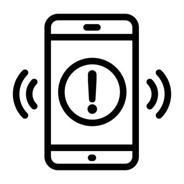 Cep telefonu. Basit resimleme