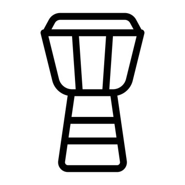 Elektrik karıştırıcı simgesi. Web için kürek vektör simgelerinin özet çizimi