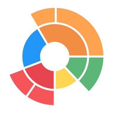 İş bilgisi şablonunun vektör illüstrasyonu 