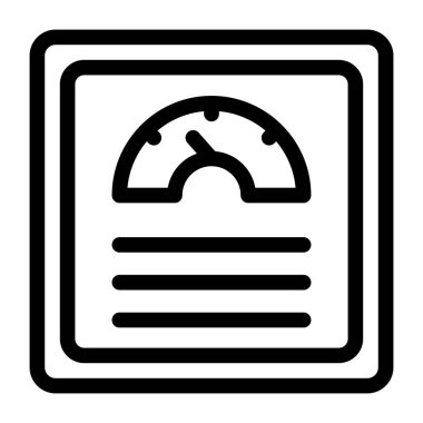 Ölçek. Web simgesi basit tasarım