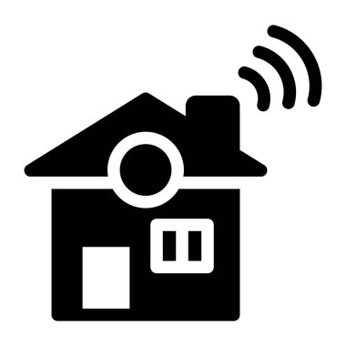 Ev simgesi vektör illüstrasyonu