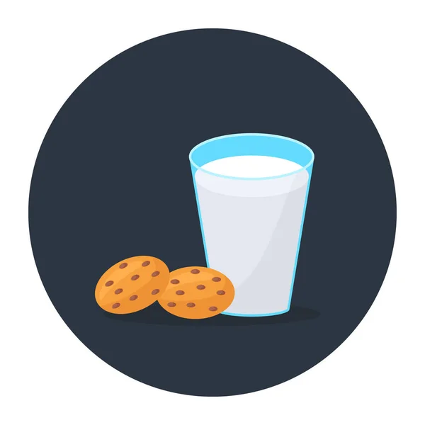 Milk Icon Design Vector Illustration Eps10 Graphic — Stock Vector