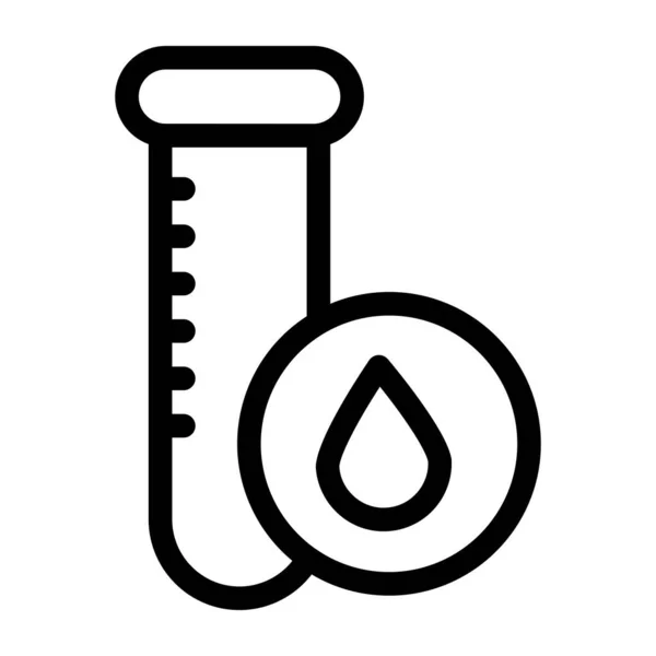 Test Tube Vector Icon — Stock Vector