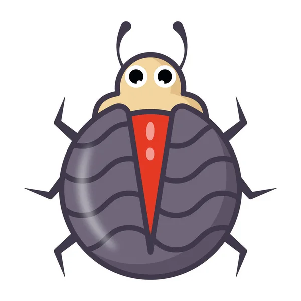 Bug Aislado Ilustración Arte Vectorial — Archivo Imágenes Vectoriales