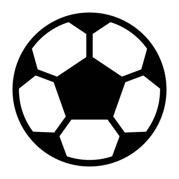 Fußball Ikone Isometrische Vektor Symbole Für Webdesign Auf Weißem Hintergrund — Stockvektor