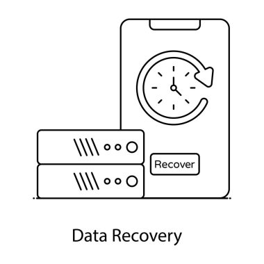 seo modern simgesinin vektör illüstrasyonu