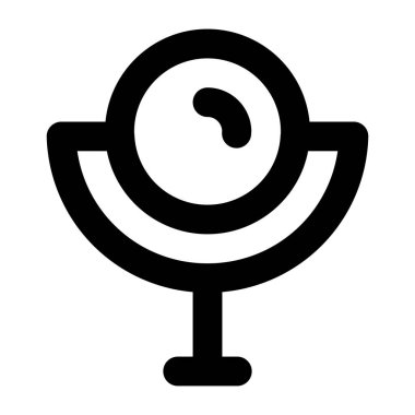 Bir fincan kahve. Basit resimleme