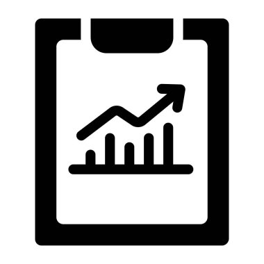 iş ve finans simgesi modada izole edilmiş arkaplan