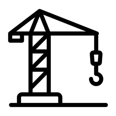 İnşaat vinci. Basit tasarım