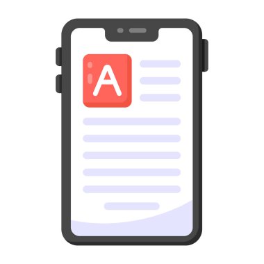 Belge vektör illüstrasyon tasarımlı pano