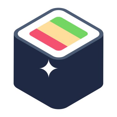 Modern simgenin vektör illüstrasyonu