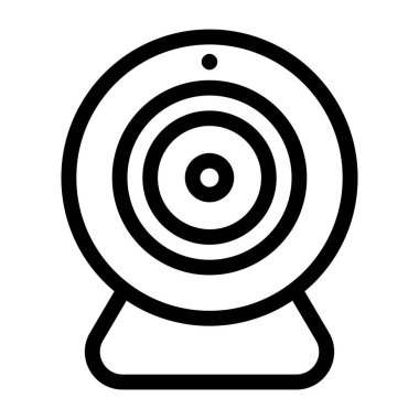 Hedef. Web simgesi basit illüstrasyon