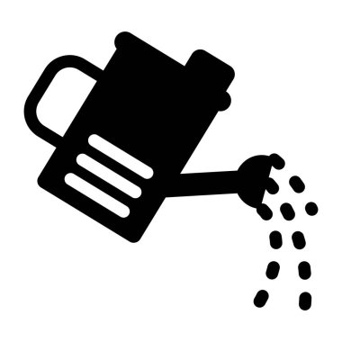 Moda tarzı izole edilmiş arkaplanda sulama simgesi