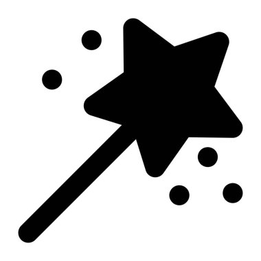 Sihirli değnek. Basit tasarım