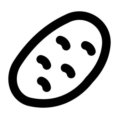 Yemek. Web simgesi basit tasarım