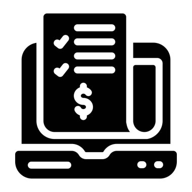 Gazete. Web simgesi basit tasarım