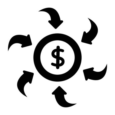 para simgesi vektör illüstrasyonu