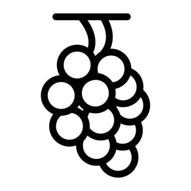 üzüm, basit vektör simgesi