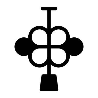 Bitki. Web simgesi basit illüstrasyon