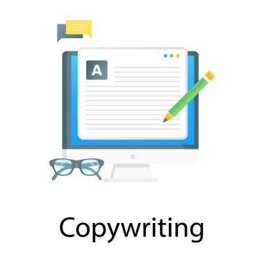 İş ve finans simgesinin vektör illüstrasyonu