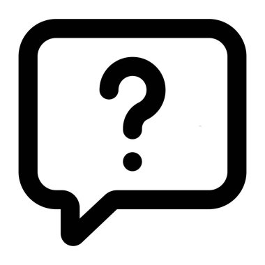 Konuş. Web simgesi basit illüstrasyon