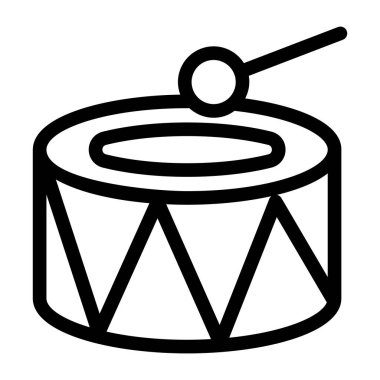 davul. Web simgesi basit tasarım