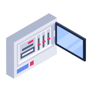 modern düz vektör resimleme simgesi