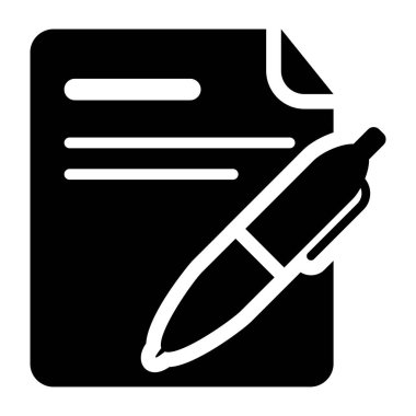 Yazılı not. Basit resimleme