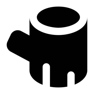 Hayalet. Web simgesi basit illüstrasyon