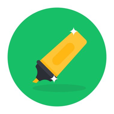 İşaretleyici ağ simgesi, vektör illüstrasyonu