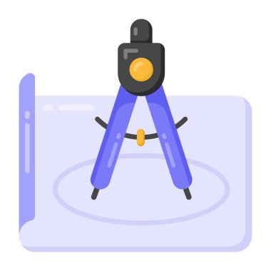 Robot simgesi. Web için snowboard vektör simgelerinin düz çizimi