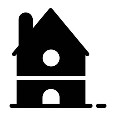 ev simgesi vektör illüstrasyonu