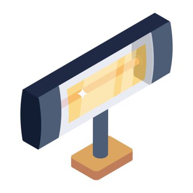 isometric vector illustration of a modern b lack icon