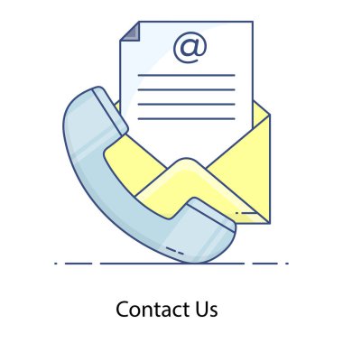 Zarf. Web simgesi basit tasarım 