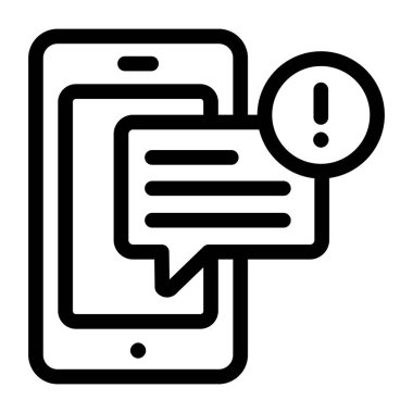 akıllı telefon web simgesi, vektör illüstrasyon tasarımı