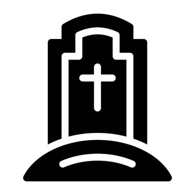 Kiliseye. Web simgesi basit tasarım