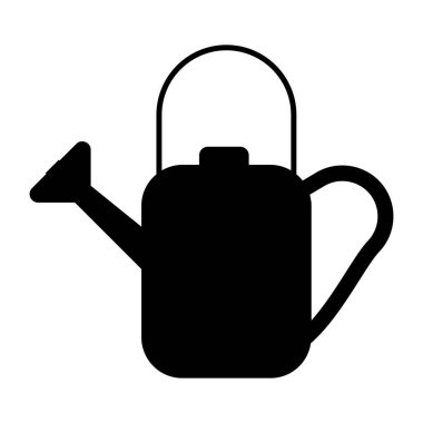 Çaydanlık ikonu. Web için çaydanlık vektör simgelerinin özet çizimi