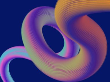 Renkli satırlarla soyut arkaplan