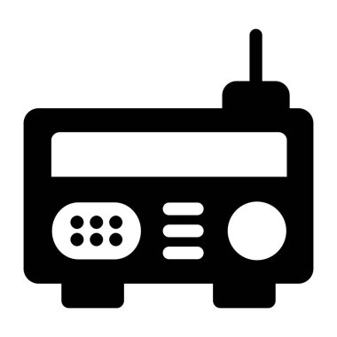 Akıllı telefon cihazı. Web simgesi basit illüstrasyon