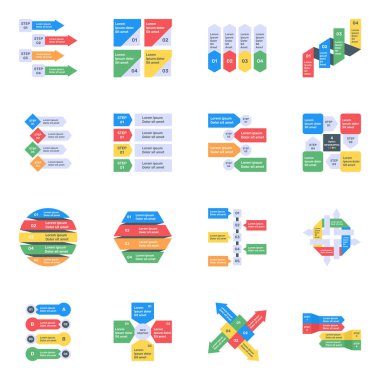 İş ve finans bilgisinin vektör illüstrasyonu