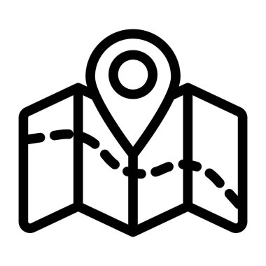 GPS konumu. Basit resimleme