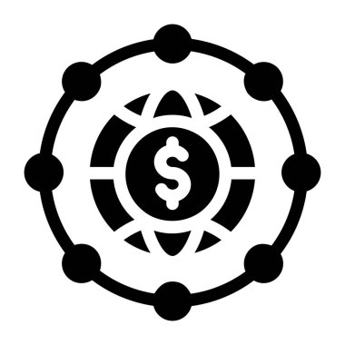 genel ağ vektör simgesi