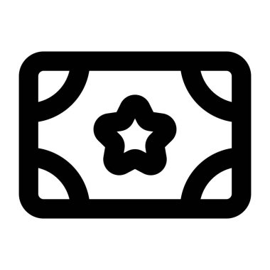 Para için. Web simgesi basit tasarım