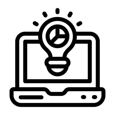 Fikir, seo, optimizasyon, pazarlama, yönetim, yaratıcılık, gelişme, eğitim, vektör illüstrasyonu